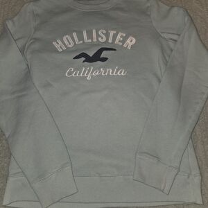 Hollister Heather Green Sweatshirt